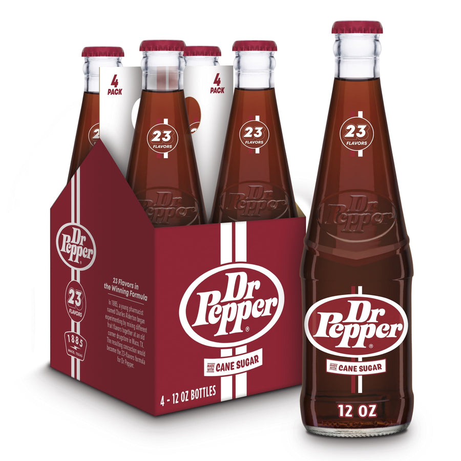 Dr Pepper Real Sugar Soda J0