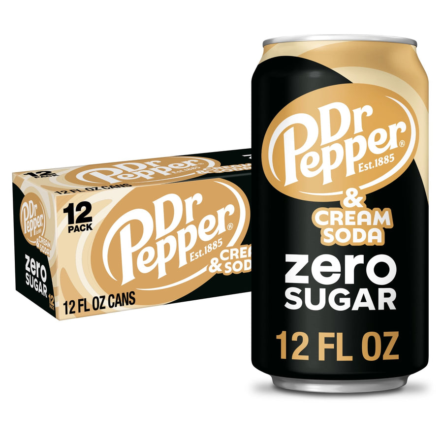 Dr Pepper & Cream Soda Zero Sugar S7
